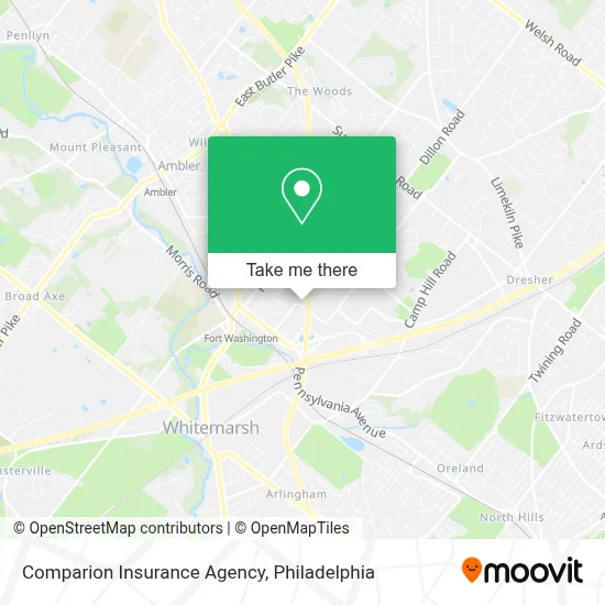 Comparion Insurance Agency map