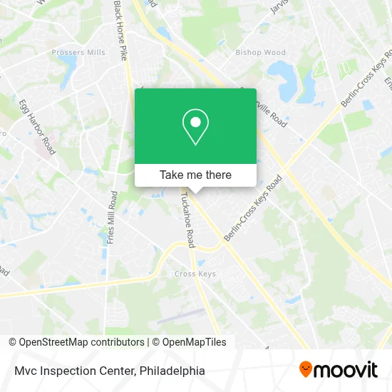 Mvc Inspection Center map