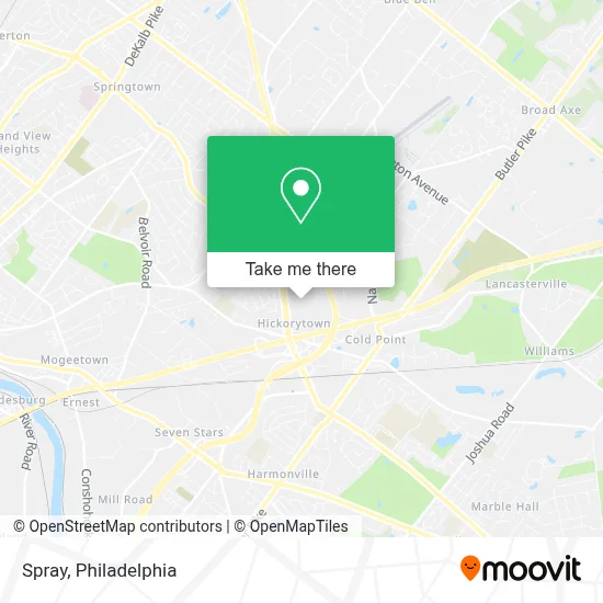 Spray map