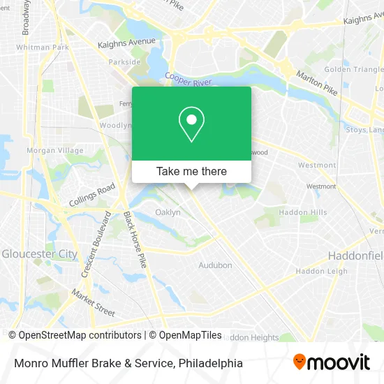 Monro Muffler Brake & Service map