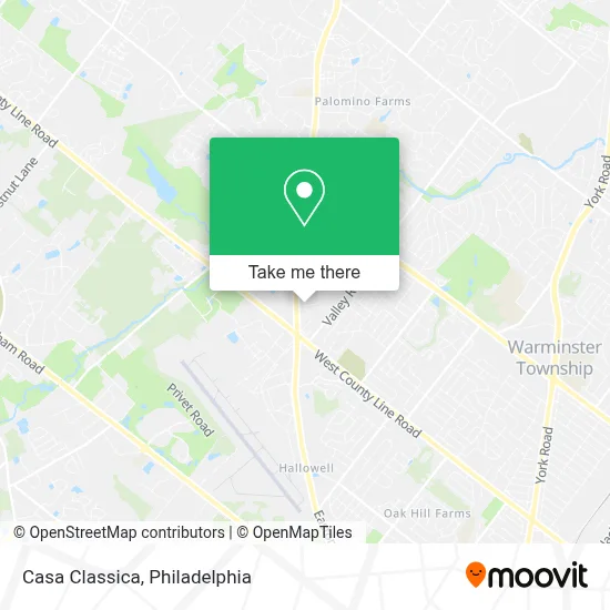 Casa Classica map