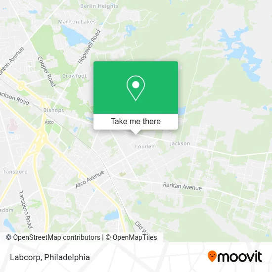 Labcorp map