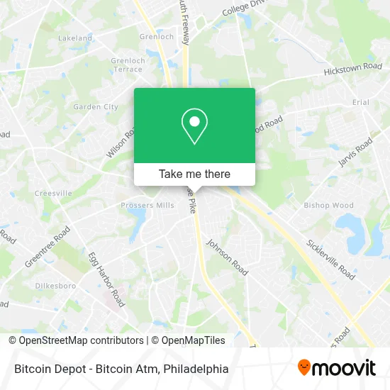 Bitcoin Depot - Bitcoin Atm map
