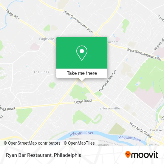 Ryan Bar Restaurant map