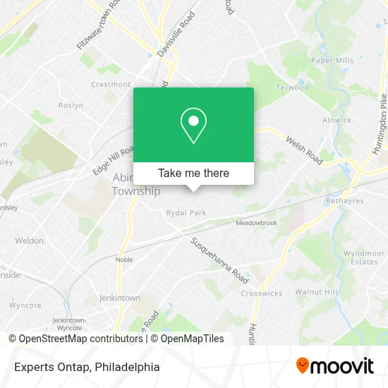 Experts Ontap map