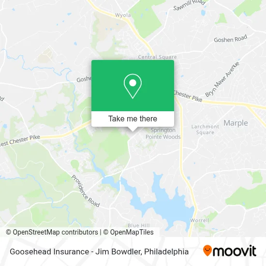 Goosehead Insurance - Jim Bowdler map