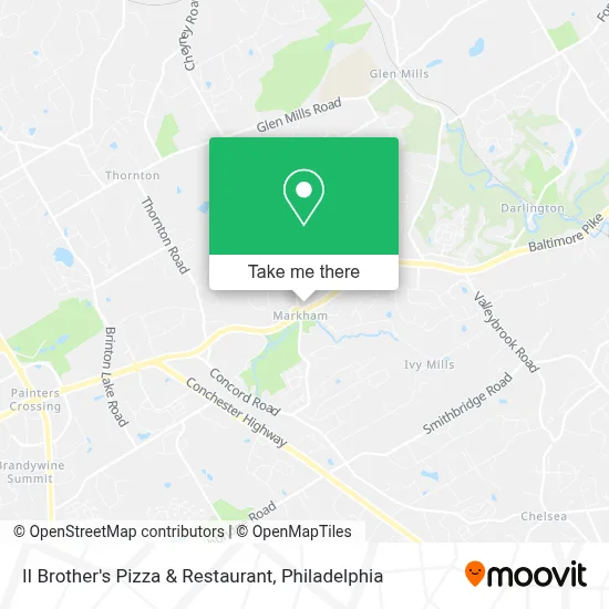 II Brother's Pizza & Restaurant map
