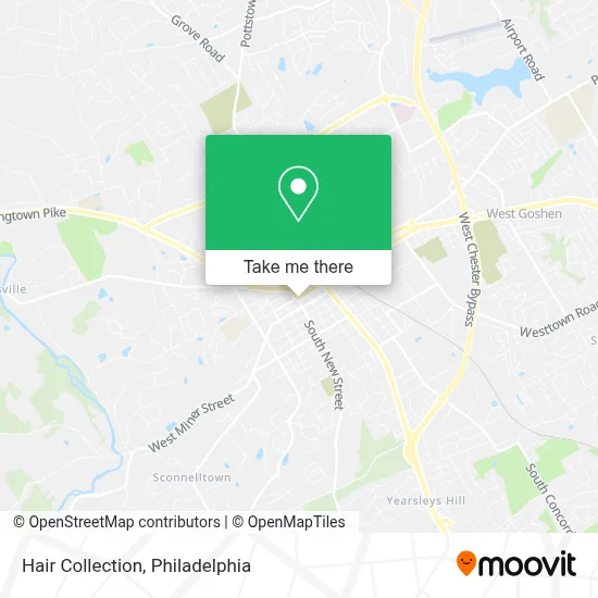 Hair Collection map