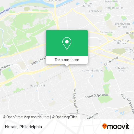 Hrtrain map