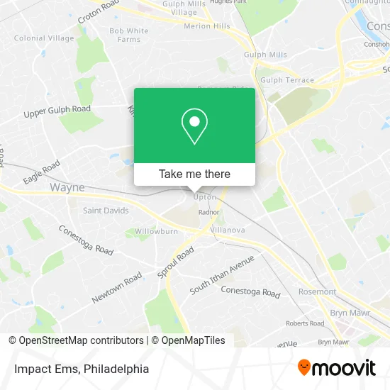 Impact Ems map