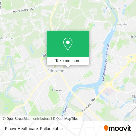 Ricovr Healthcare map