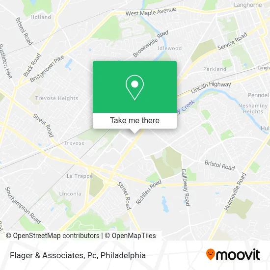 Flager & Associates, Pc map