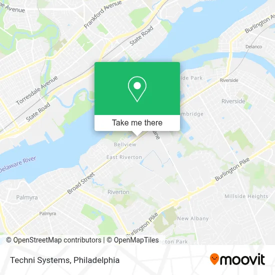 Techni Systems map