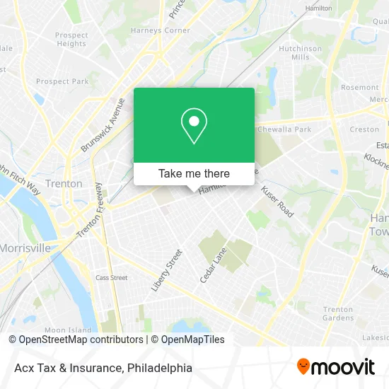 Acx Tax & Insurance map