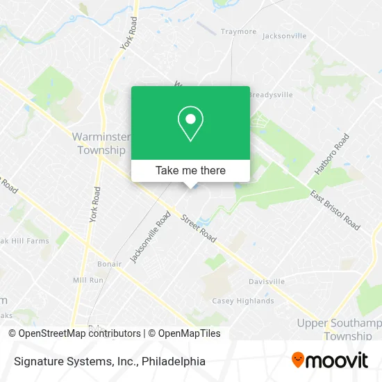Signature Systems, Inc. map