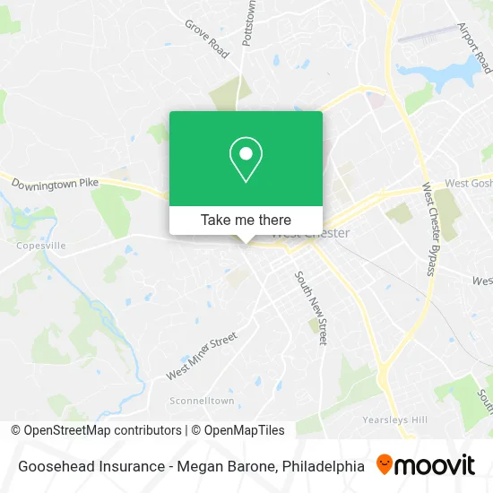 Goosehead Insurance - Megan Barone map