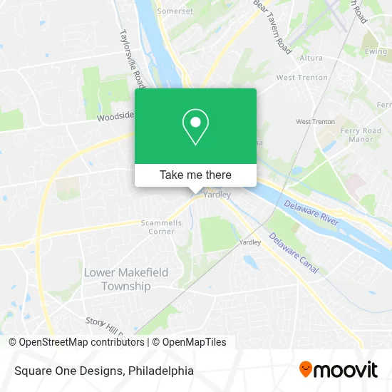 Square One Designs map