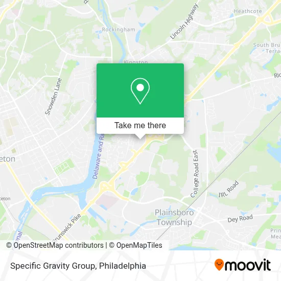 Specific Gravity Group map