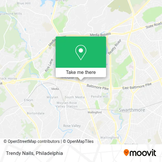 Trendy Nails map
