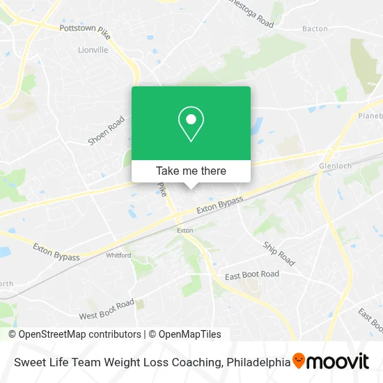 Sweet Life Team Weight Loss Coaching map