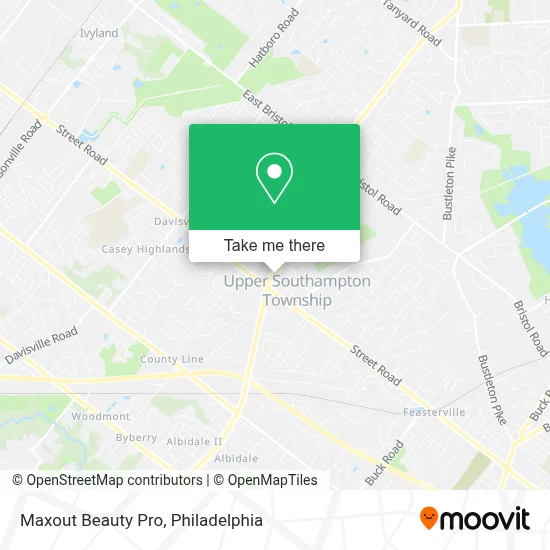 Maxout Beauty Pro map