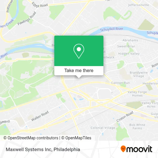 Maxwell Systems Inc map
