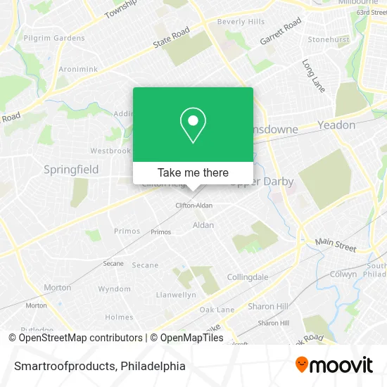 Smartroofproducts map