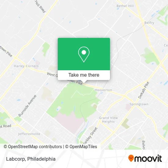 Labcorp map