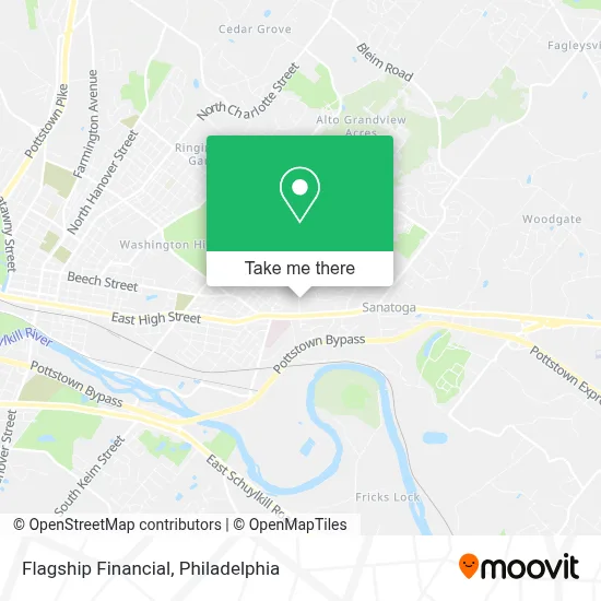 Flagship Financial map