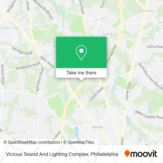 Vicious Sound And Lighting Complex map