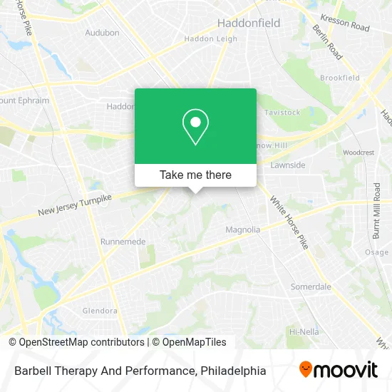 Barbell Therapy And Performance map