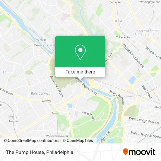 The Pump House map
