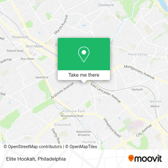 Elite Hookah map