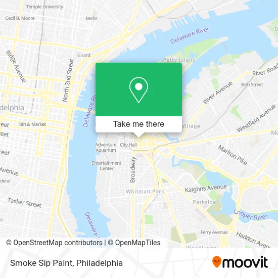 Smoke Sip Paint map
