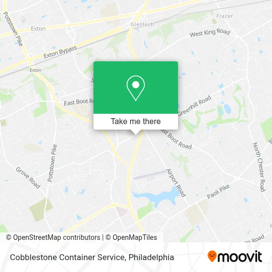 Cobblestone Container Service map