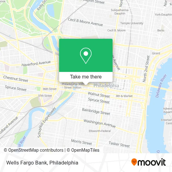 Wells Fargo Bank map