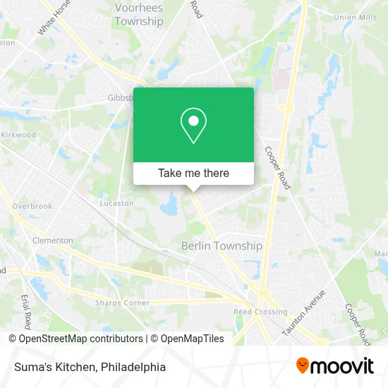 Suma's Kitchen map