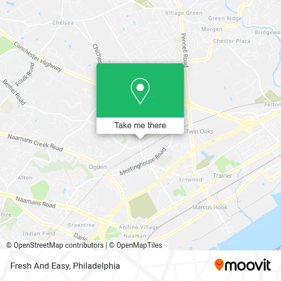 Fresh And Easy map