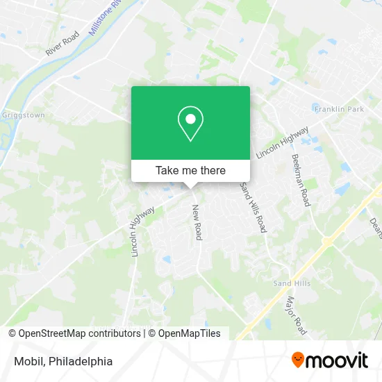 Mobil map