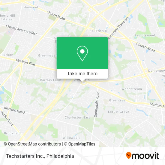 Techstarters Inc. map