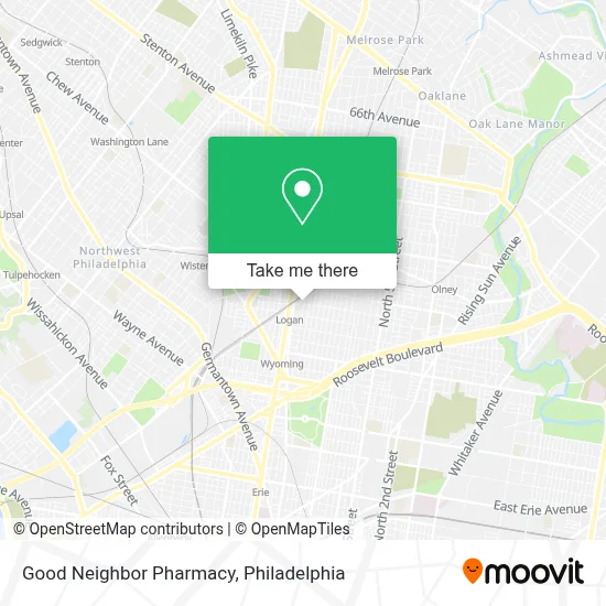 Good Neighbor Pharmacy map