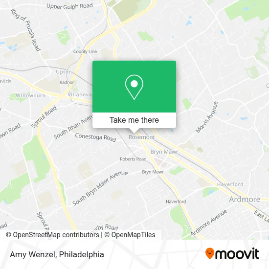 Amy Wenzel map