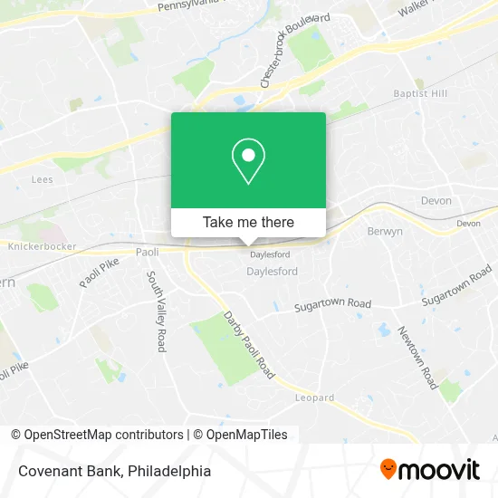 Covenant Bank map