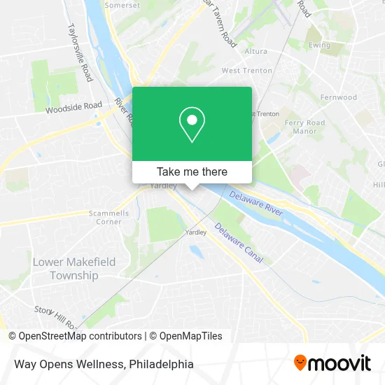 Way Opens Wellness map