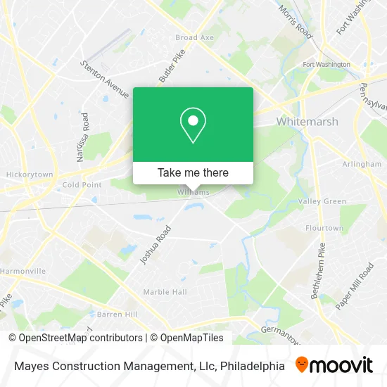 Mayes Construction Management, Llc map