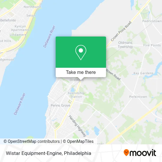 Wistar Equipment-Engine map
