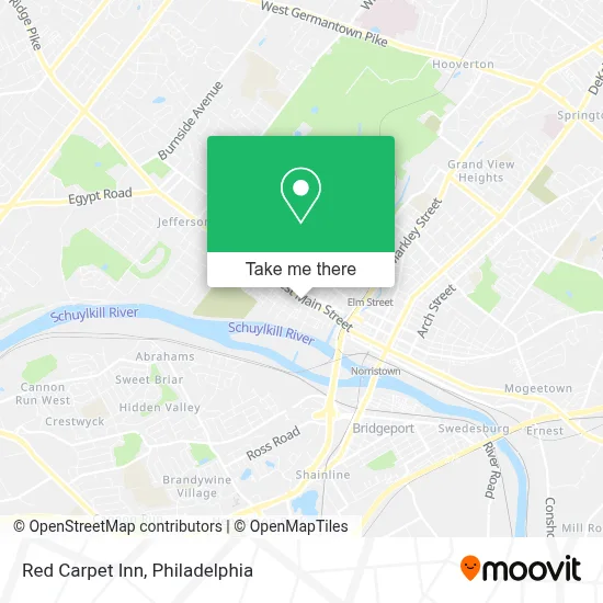 Red Carpet Inn map