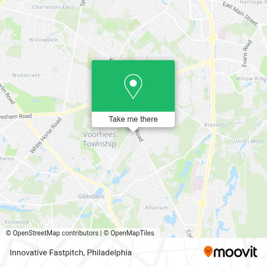 Innovative Fastpitch map