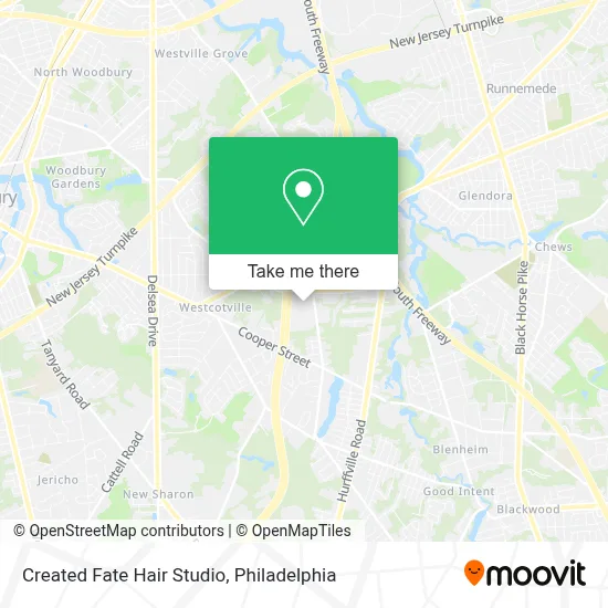 Created Fate Hair Studio map