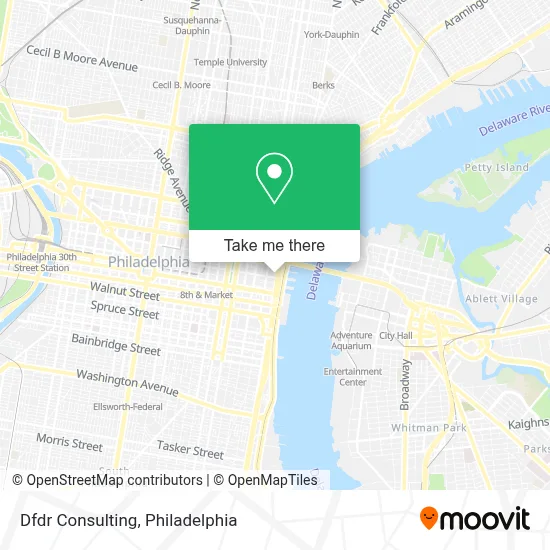 Dfdr Consulting map